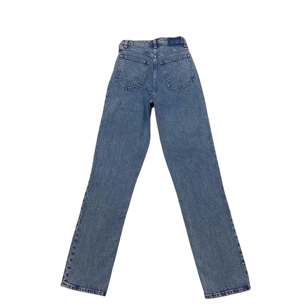 Abercrombie Fitch Jeans The 90s Stright Ultra High Rise Blue Women’s 26 Long - Picture 13 of 14